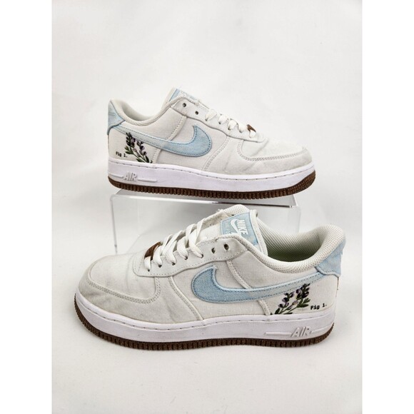 Nike Air Force 1 '07 SE Indigo Women's Size 6.5 Girls CZ0269-100 Sneakers Shoes‎ - Picture 1 of 16